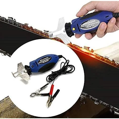 Cisea Affûteuse De Tronçonneuse électrique, 12V Mini Meuleuse De Chaîne Machine De Poche Extérieure Pour Scie à Chaîne, Meuleuse De Coupe, Accessoires De Travail Du Bois 5 Cisea Affûteuse De Tronçonneuse électrique, 12V Mini Meuleuse De Chaîne Machine De Poche Extérieure Pour Scie à Chaîne, Meuleuse De Coupe, Accessoires De Travail Du Bois – Image 3