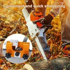 GUAZHUNIFR Affûteuse De Chaîne De Tronçonneuse, Outil DAffûtage Pour Tronçonneuse Bûcheron Et Jardinier -Tronçonneuse et accessoire Soldes 2022 58108429 3