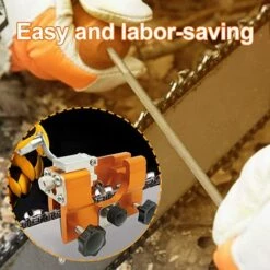 GUAZHUNIFR Affûteuse De Chaîne De Tronçonneuse, Outil DAffûtage Pour Tronçonneuse Bûcheron Et Jardinier -Tronçonneuse et accessoire Soldes 2022 58108429 4