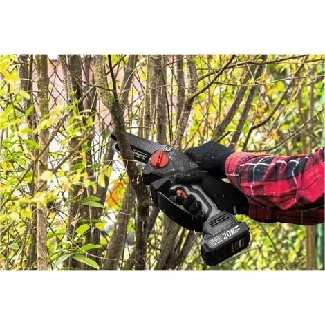 Tronçonneuse A Batterie SCHEPPACH CBS260-20Li - 20V Brushless Et Longueur De Coupe De 13 Cm - Avec Batterie 20V 2,0 Ah Et Cha… 4 Tronçonneuse A Batterie SCHEPPACH CBS260-20Li - 20V Brushless Et Longueur De Coupe De 13 Cm - Avec Batterie 20V 2,0 Ah Et Cha… – Image 2