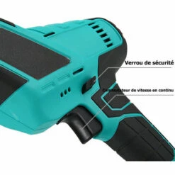 Cisea Scies à Chaîne Sans Fil De 4 Pouces Avec Batterie Rechargeable, Tronçonneuse, Mini Sécateurs électriques 24V, Tronçonneuse à Main Sans Balais -Tronçonneuse et accessoire Soldes 2022 58225804 2