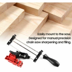TANCYCO Guide De Classement Manuel Pour Affûter La Scie à Chaîne - Avec Lime Ronde De 3/16" Et Poignée En Plastique -Tronçonneuse et accessoire Soldes 2022 58259056 4