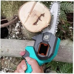 GRID COOL Scie à Chaîne électrique Portatif Sans Fil Chainsaw 24V Vitesse Réglable Avec Batterie Rechargeable Chargeur 33CM 10 GRID COOL Scie à Chaîne électrique Portatif Sans Fil Chainsaw 24V Vitesse Réglable Avec Batterie Rechargeable Chargeur 33CM -Tronçonneuse et accessoire Soldes 2022 58347204 4