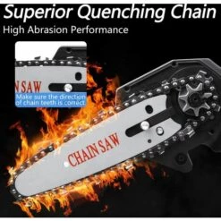 GRID COOL Accessoires De Tronçonneuse électrique Sans Fil Guide De Chaîne De Tronçonneuse à Chaîne De Tronçonneuse, 6 Pouces 11 GRID COOL Accessoires De Tronçonneuse électrique Sans Fil Guide De Chaîne De Tronçonneuse à Chaîne De Tronçonneuse, 6 Pouces -Tronçonneuse et accessoire Soldes 2022 58349281 5