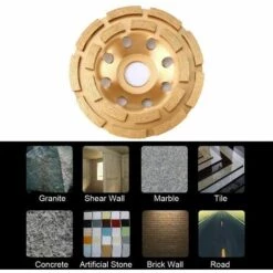 GRID COOL 115 Disque Abrasif Double Rangée Jet Plein 115 Meule Agglomérée Meule Marbre -Tronçonneuse et accessoire Soldes 2022 58349346 3