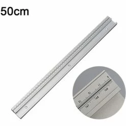 LANGRAY Rails En T Avec échelle Fixe En Alliage D'aluminium - Accessoires Pour Le Travail Du Bois Et Le Bricolage-50cm 8 LANGRAY Rails En T Avec échelle Fixe En Alliage D'aluminium - Accessoires Pour Le Travail Du Bois Et Le Bricolage-50cm -Tronçonneuse et accessoire Soldes 2022 58478386 2