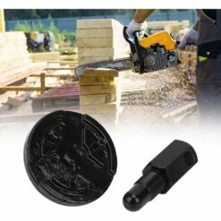GALOZZOIT Outils De Retrait D'embrayage Arrêt De Piston Universel Embrayage De Retrait De Volant Moteur Arrêt Outils De Tronçonneuse Extenseur Outils De Démontage N-oir -Tronçonneuse et accessoire Soldes 2022 58883550 5