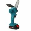 LUCKY-88 Scie électrique à Une Main Rechargeable Pour Mini Tronçonneuse à Bois (4 Pouces, Une Batterie, Une Charge)