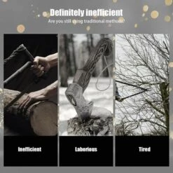 AOUGO 2 PiÈCes 4 Pouces Mini Tronçonneuse ÉLectrique Sans Fil Chaîne De Scie À Chaîne Pour La Coupe Du Bois Branches D'arbres ÉLagage Cour Jardinage -Tronçonneuse et accessoire Soldes 2022 59300674 4