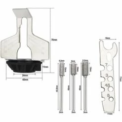Fei Yu Chaînes De Scie Outil D’affûtage Kit D’affûtage Kit D’accessoires De Tronçonneuse Rotative Chaîne -Tronçonneuse et accessoire Soldes 2022 59661531 3