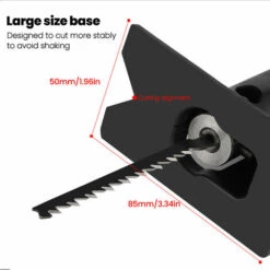 LIFCAUSAL Perceuse électrique Modifiée En Accessoire De Scies électriques Scies Alternatives électriques Perceuse à Scies Sauteuses Outil Utilitaire De Coupe Portable Pour Le Travail Du Bois Avec 3 Lames De Scie -Tronçonneuse et accessoire Soldes 2022 59662325 5