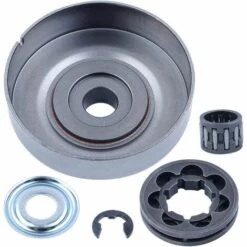 AOUGO Tambour D'embrayage P7Jante De Pignon Pour STIHL MS170 MS180 MS250 MS251 017 018 021 02 Tronçonneuse Remplacement Pièces Avec Roulement à Aiguilles Rondelle E-Clip 9512 933 2260 -Tronçonneuse et accessoire Soldes 2022 60576689 4