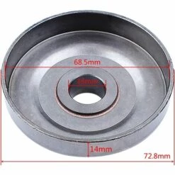 AOUGO 325"-7T Tambour D'embrayage Embrayage Assy Pignon Jante Roulement à Aiguilles Kit Pour Husqvarna 340 345 346XP 350 351 353 445 450 E Tronçonneuse -Tronçonneuse et accessoire Soldes 2022 60578440 4