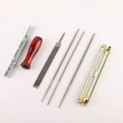 JOORRT Kit De Lime De Tronçonneuse, Kit D'affûtage De Tronçonneuse, 7 Pièces -Tronçonneuse et accessoire Soldes 2022 60667826 2