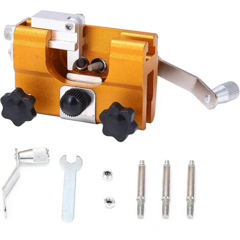 JOORRT Affûteur De Chaîne De Tronçonneuse - Pour Différentes Chaînes De Tronçonneuse Utilisées Par Les Ouvriers Du Bois 3 JOORRT Affûteur De Chaîne De Tronçonneuse - Pour Différentes Chaînes De Tronçonneuse Utilisées Par Les Ouvriers Du Bois