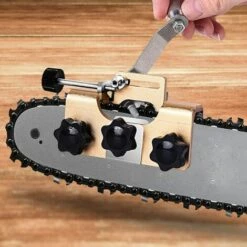 JOORRT Kit D'affûtage De Tronçonneuse, Kit D'affûtage Rapide Portable Avec 3 Têtes D'affûtage, Affûteur De Chaîne -Tronçonneuse et accessoire Soldes 2022 60667890 5