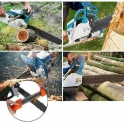 FLYME Aiguiseur De Chaîne De Tronçonneuse, Lame De Travail Du Bois, Outil De Meulage De Chaîne De Rechange Facile Pour Tronçonneuse De Tronçonneuse (4 Mm) -Tronçonneuse et accessoire Soldes 2022 60691561 5
