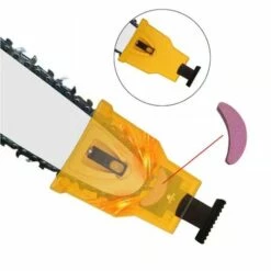 BENOBBY KIDS Affûteur De Tronçonneuse électrique De Haute Qualité, Affûteur De Lame De Tronçonneuse Portable Kit D'affûteur De Scie électrique Outil De Pierre à Aiguiser Universel (jaune) -Tronçonneuse et accessoire Soldes 2022 60720876 3