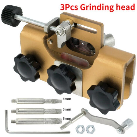 QERSTA Affûtage Manuel Pour La Plupart Des Scies à Chaîne Et Des Scies électriques, Avec Têtes D'aiguisage 3 QERSTA Affûtage Manuel Pour La Plupart Des Scies à Chaîne Et Des Scies électriques, Avec Têtes D'aiguisage