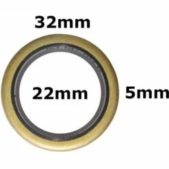 CYCLINGCOLORS 2x Joint SPI 22x32x5mm Référence Origine 299 819 Et 89 669 Compatible Avec Briggs & Stratton 2 à 5cv -Tronçonneuse et accessoire Soldes 2022 61218164 2