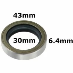 CYCLINGCOLORS 2x Joint SPI 30x43x6,4mm Référence Origine 391 086 Et 298 423 Compatible Avec Briggs & Stratton 10cv 11cv 16c Et Tecumseh 7 à 10cv Verticaux Horizontaux -Tronçonneuse et accessoire Soldes 2022 61218196 2