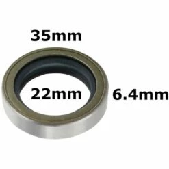 CYCLINGCOLORS 2x Joint SPI 22x35x6,4mm Référence Origine 26 208 Compatible Avec Tecumseh 3cv 3,5cv Verticaux -Tronçonneuse et accessoire Soldes 2022 61218208 2