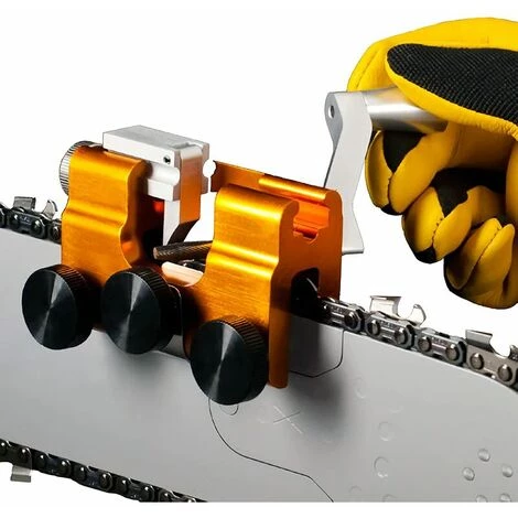 SINCèREETALI Gabarit D'affûtage De Chaîne De Tronçonneuse - Aiguiseur De Chaîne De Tronçonneuse à Manivelle - Convient Pour Tous Les Types De Tronçonneuses Et Scies électriques (1 Pièce) 4 SINCèREETALI Gabarit D'affûtage De Chaîne De Tronçonneuse - Aiguiseur De Chaîne De Tronçonneuse à Manivelle - Convient Pour Tous Les Types De Tronçonneuses Et Scies électriques (1 Pièce) – Image 2