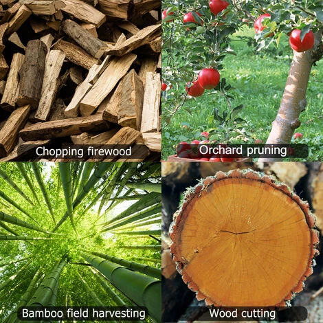 SUPERSELLER Scie à Chaîne Sans Fil Sans Balais 21 V Avec Chargeur Rapide De Batterie 2 X 4 Ah Inclus Kit De Scie D'élagage électrique Portable 25,4 Cm Avec Boîte De Transport Pour Abattage D'arbres Et Coupe De Bois De Chauffage 6 SUPERSELLER Scie à Chaîne Sans Fil Sans Balais 21 V Avec Chargeur Rapide De Batterie 2 X 4 Ah Inclus Kit De Scie D'élagage électrique Portable 25,4 Cm Avec Boîte De Transport Pour Abattage D'arbres Et Coupe De Bois De Chauffage – Image 4