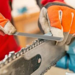 SLBRILLèRE Aiguiseur De Chaîne Kit D'aiguiseur De Tronçonneuse Pour Tronçonneuse Avec Lime, Manche En Bois -Tronçonneuse et accessoire Soldes 2022 63511554 2