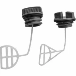 Boudech Kit Bouchon D'huile + Bouchon De Carburant Pour Tronçonneuses 25Cm