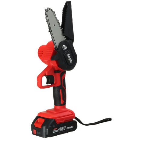 AUGIENB Scie à Chaine Tron?onneuse à Batterie à Batterie élagueuse Sans Fil Mensela 4" 18V Scie à Chaine Scie à Buche électrique 2 Batteries 3 AUGIENB Scie à Chaine Tron?onneuse à Batterie à Batterie élagueuse Sans Fil Mensela 4" 18V Scie à Chaine Scie à Buche électrique 2 Batteries