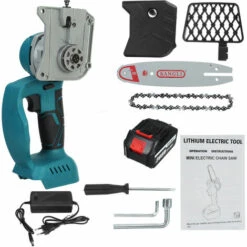 AUGIENB Scie à Chaine Tron?onneuse à Batterie à Batterie élagueuse Sans Fil MUSTOOL 8" 18V Scie à Chaine Scie à Buche électrique 1 Batterie 9 AUGIENB Scie à Chaine Tron?onneuse à Batterie à Batterie élagueuse Sans Fil MUSTOOL 8" 18V Scie à Chaine Scie à Buche électrique 1 Batterie -Tronçonneuse et accessoire Soldes 2022 63728893 3