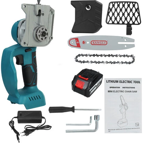 AUGIENB Scie à Chaine Tron?onneuse à Batterie à Batterie élagueuse Sans Fil MUSTOOL 8" 18V Scie à Chaine Scie à Buche électrique 1 Batterie 5 AUGIENB Scie à Chaine Tron?onneuse à Batterie à Batterie élagueuse Sans Fil MUSTOOL 8" 18V Scie à Chaine Scie à Buche électrique 1 Batterie – Image 3