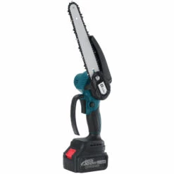 AUGIENB Scie à Chaine Tron?onneuse à Batterie à Batterie élagueuse Sans Fil Wolike 8" 18V 10000RPM Scie à Chaine Scie à Buche électrique 2 Batteries Bleu -Tronçonneuse et accessoire Soldes 2022 63728895 2