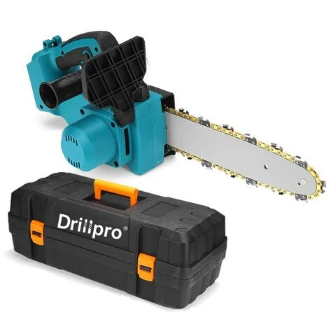 AUGIENB Scie à Chaine Tron?onneuse à Batterie à Batterie élagueuse Sans Fil Brushless Drillpro 10" 21V Scie à Buche (sans Batterie) 4 AUGIENB Scie à Chaine Tron?onneuse à Batterie à Batterie élagueuse Sans Fil Brushless Drillpro 10" 21V Scie à Buche (sans Batterie) – Image 2