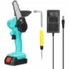 LIFCAUSAL Scies D'élagage électriques à Batterie Au Lithium Rechargeable 21V 4 Pouces Petit Moteur De Brosse De Tronçonneuse à Fendre Le Bois Outil électrique à Une Main Pour Le Travail Du Bois (Vert Avec 1 Batterie) 1 LIFCAUSAL Scies D'élagage électriques à Batterie Au Lithium Rechargeable 21V 4 Pouces Petit Moteur De Brosse De Tronçonneuse à Fendre Le Bois Outil électrique à Une Main Pour Le Travail Du Bois (Vert Avec 1 Batterie) -Tronçonneuse et accessoire Soldes 2022 63745970 1