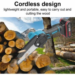 LIFCAUSAL Scies D'élagage électriques Portables 21 V 6 Pouces Petit Moteur De Brosse De Tronçonneuse à Fendre Le Bois Outil De Travail Du Bois à Une Main Pour Jardin Verger (bleu 2 Piles) 8 LIFCAUSAL Scies D'élagage électriques Portables 21 V 6 Pouces Petit Moteur De Brosse De Tronçonneuse à Fendre Le Bois Outil De Travail Du Bois à Une Main Pour Jardin Verger (bleu 2 Piles) -Tronçonneuse et accessoire Soldes 2022 63746235 2