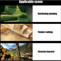 4 Pouces 3 Pièces Mini Chaîne De Tronçonneuse électrique Sans Fil Pour Couper Les Branches De Bois élagage Cour Jardinage,HANBING -Tronçonneuse et accessoire Soldes 2022 63784959 5