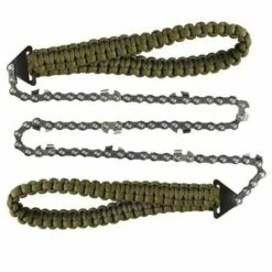 FOZIY Portatif Tronçonneuse Scie à Main Avec Poignées De Corde Parachute Multifonction Trousse En Nylon, Câble Scie Pour La Survie Gear, Le Camping, La Chasse.，Fonepro -Tronçonneuse et accessoire Soldes 2022 63840516 5