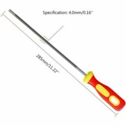 FOZIY 3 Pièces Rond En Acier à Haute Teneur En Carbone Affûtage Tronçonneuse Scie à Chaîne Limes Affûteuse Pour Menuiserie Tronçonneuse Fichier 4mm,，Fonepro -Tronçonneuse et accessoire Soldes 2022 63841579 2