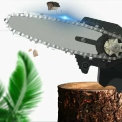 GroupM Norme Européenne Noire 4 Pouces 550W Scie à Chaîne électrique Une Petite Scie à Main Domestique électrique à Une Charge -Tronçonneuse et accessoire Soldes 2022 63893600 2