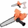 ASUPERMALL Perceuse électrique De 6 Pouces Modifiée En Accessoire De Tronçonneuse électrique Accessoire De Tronçonneuse électrique Ensemble D'outils De Modification Pratique, Orange -Tronçonneuse et accessoire Soldes 2022 63927475 1
