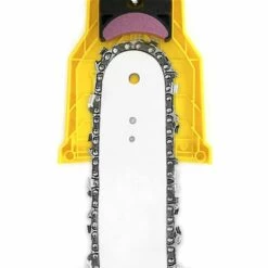 AOUGO Affûteur De Tronçonneuse Avec 4 Pierres D'affûtage, Affûteur De Dents De Tronçonneuse, Outils De Meulage De Pierre à Affûter Rapide Pour Barre De Scie à Chaîne De 14/16/18/20 Pouces à Un/deux Trous -Tronçonneuse et accessoire Soldes 2022 63967227 5