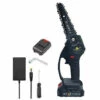 DECKON Mini Scie à Chaîne électrique 36V 12.7CM, Mini Tronçonneuse à Main électrique Avec 1 Batteries, 1 Charge -Tronçonneuse et accessoire Soldes 2022 64077746 1
