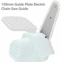 LIFCAUSAL Plaque De Guidage Scie à Chaîne électrique Scie à Bois Accessoire De Remplacement -Tronçonneuse et accessoire Soldes 2022 64124770 4