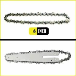 ARC-EN-CIéL Chaînes De Scie à Chaîne Pour Mini Tronçonneuse Rechargeable à Main De 6 Pouces 1/4 " Guide Chaîne Universelle. Pour Le Travail Du Bois Jardin De Coupe (6inch), Arcenciél -Tronçonneuse et accessoire Soldes 2022 64126734 4