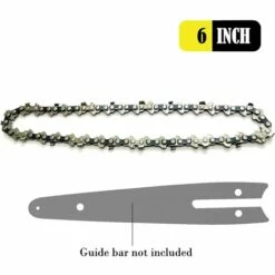 ARC-EN-CIéL Chaînes De Scie à Chaîne Pour Mini Tronçonneuse Rechargeable à Main De 6 Pouces 1/4 " Guide Chaîne Universelle. Pour Le Travail Du Bois Jardin De Coupe (6inch), Arcenciél -Tronçonneuse et accessoire Soldes 2022 64126734 5