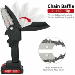 Mini Tronçonneuse A Batterie, CURCONSA Mini Tronçonneuse De 4 Pouces, Petite Tronconneuse Electrique Avec Batterie 2Ah, Chargeur Pour Coupe De Bois, Agriculture, Jardin Et Cour 8 Mini Tronçonneuse A Batterie, CURCONSA Mini Tronçonneuse De 4 Pouces, Petite Tronconneuse Electrique Avec Batterie 2Ah, Chargeur Pour Coupe De Bois, Agriculture, Jardin Et Cour -Tronçonneuse et accessoire Soldes 2022 64532048 2