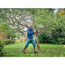 Einhell Elagueuse Sans Fil FORTEXXA 18/20 TH Solo - Power X-Change (18V, Moteur Sans Charbon, Régime Max 3 800 tr/min Max) Livré Sans Batterie Ni Chargeur -Tronçonneuse et accessoire Soldes 2022 64757696 4