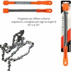 Lime Pour Chaine De Tronconneuse Pour Chaînes 0,325" |lime Pour Tronçonneuse Affûtage De La Lame De Tronçonneuse, Affûteur De Tronçonneuse，1 Pcs 56Vingt -Tronçonneuse et accessoire Soldes 2022 64935804 3